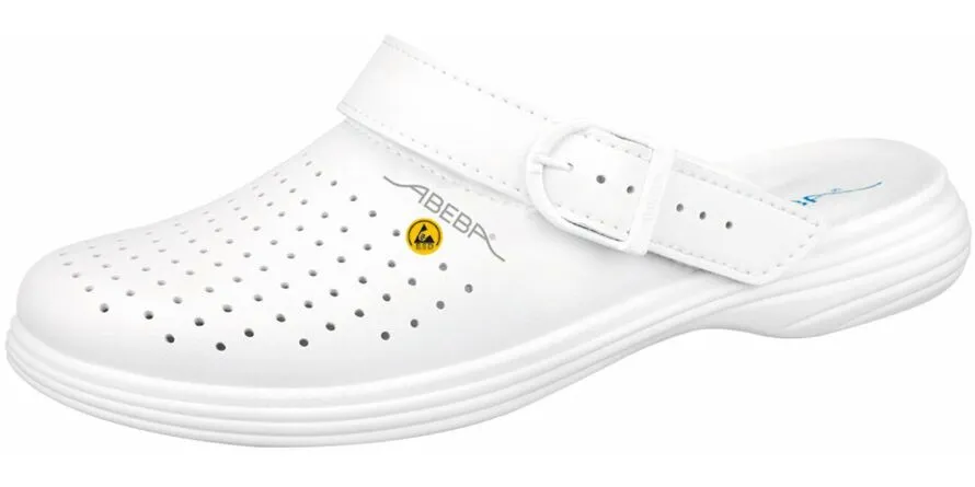 ESD BEROEPSSCHOENEN THE ORIGINAL PLUS, KLOMP WIT ESD  39