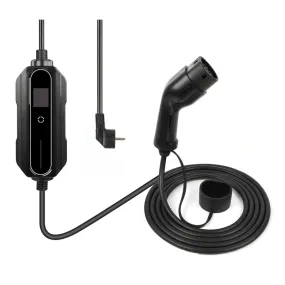 Premium instelbare mobiele lader/laadkabel stopcontact type 2 1-fase 6A-16A 1,3kW-3,6kW voor BMW 2-serie