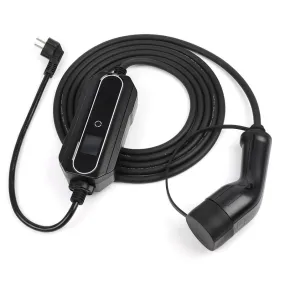 Premium instelbare mobiele lader/laadkabel stopcontact type 2 1-fase 6A-16A 1,3kW-3,6kW voor Maserati GranCabrio Folgore